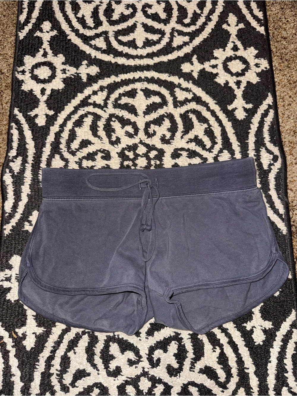 John Galt Women’s Navy Drawstring Swear Shorts